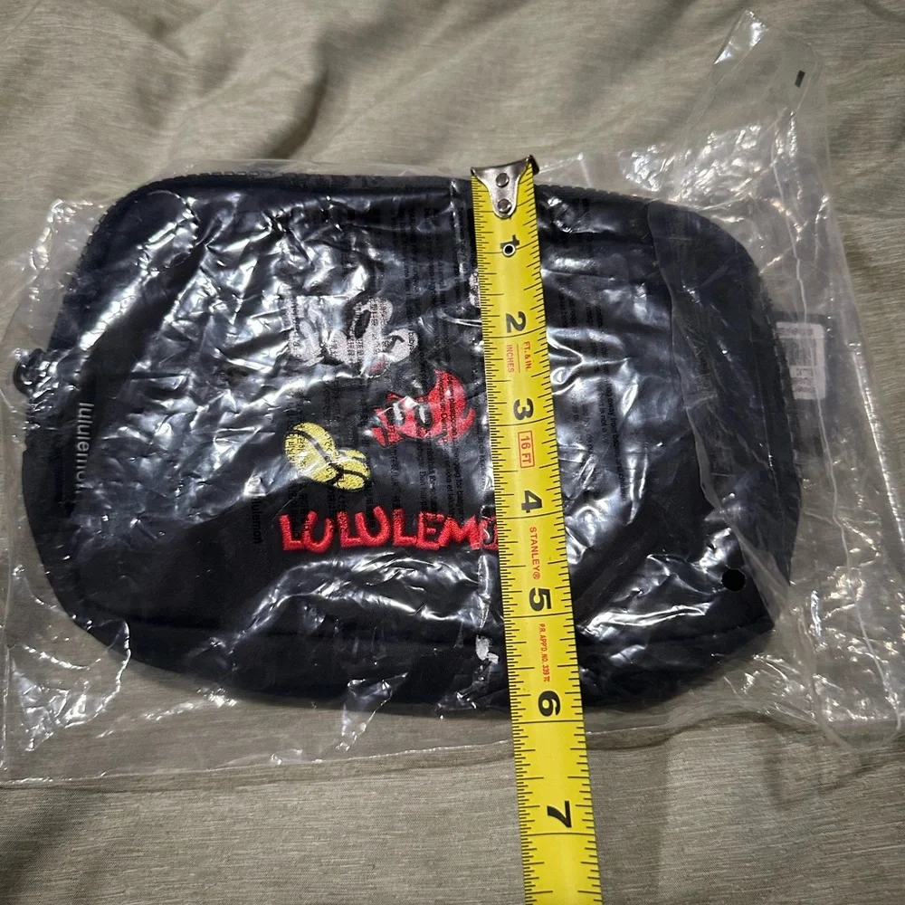 lululemon athletica Black Belt Bag with Mickey Mouse Design - Picture 3 of 4